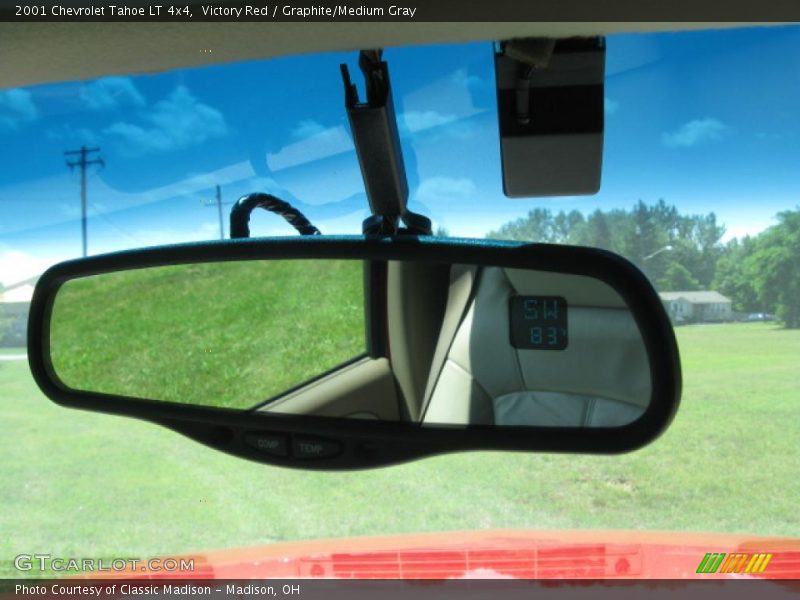 Victory Red / Graphite/Medium Gray 2001 Chevrolet Tahoe LT 4x4