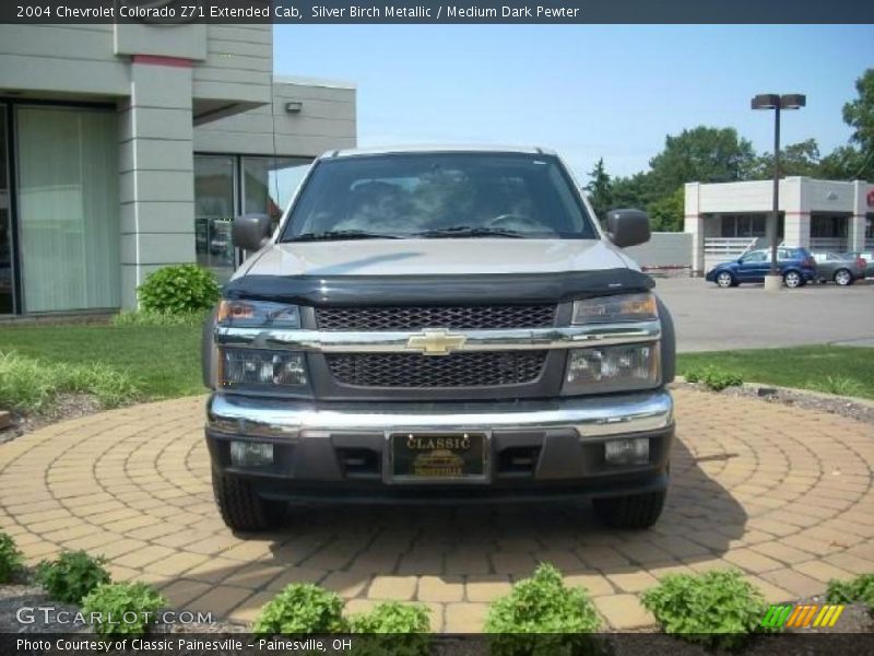 Silver Birch Metallic / Medium Dark Pewter 2004 Chevrolet Colorado Z71 Extended Cab