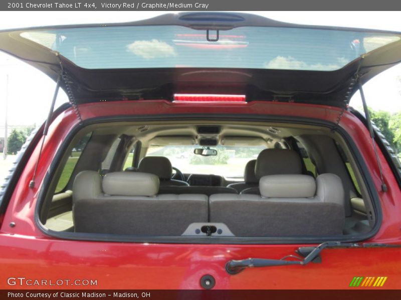 Victory Red / Graphite/Medium Gray 2001 Chevrolet Tahoe LT 4x4