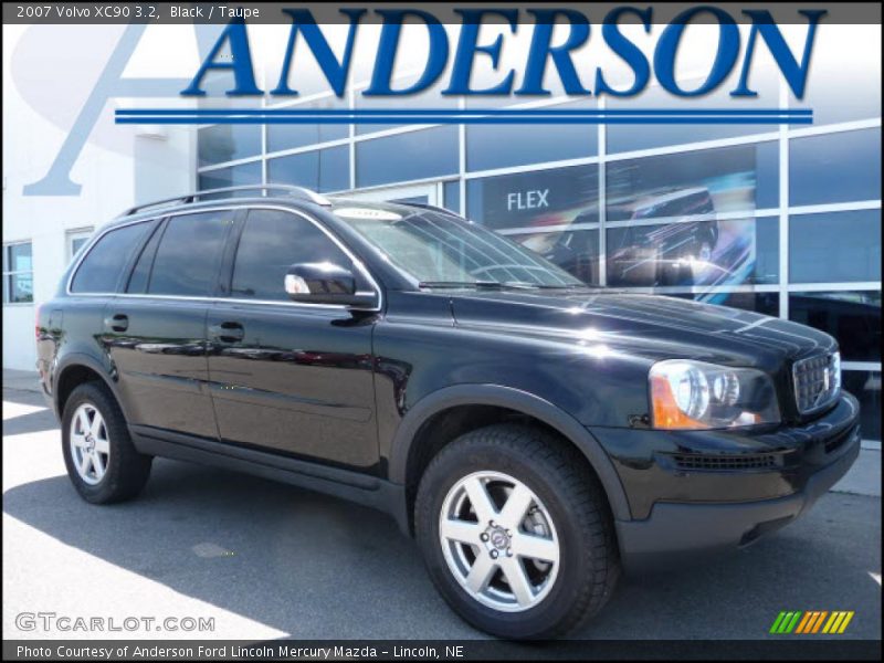 Black / Taupe 2007 Volvo XC90 3.2