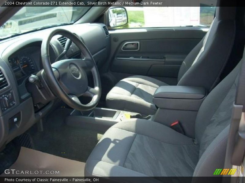 Silver Birch Metallic / Medium Dark Pewter 2004 Chevrolet Colorado Z71 Extended Cab