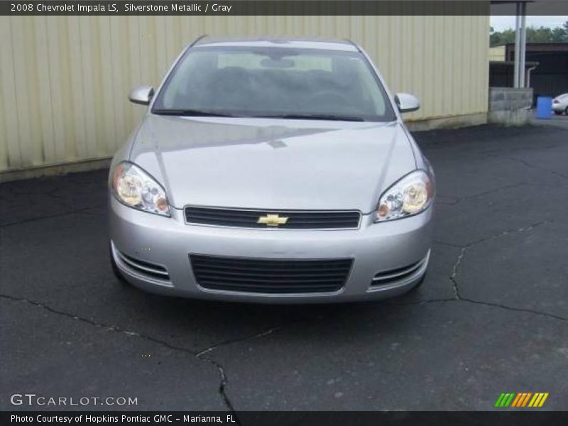Silverstone Metallic / Gray 2008 Chevrolet Impala LS