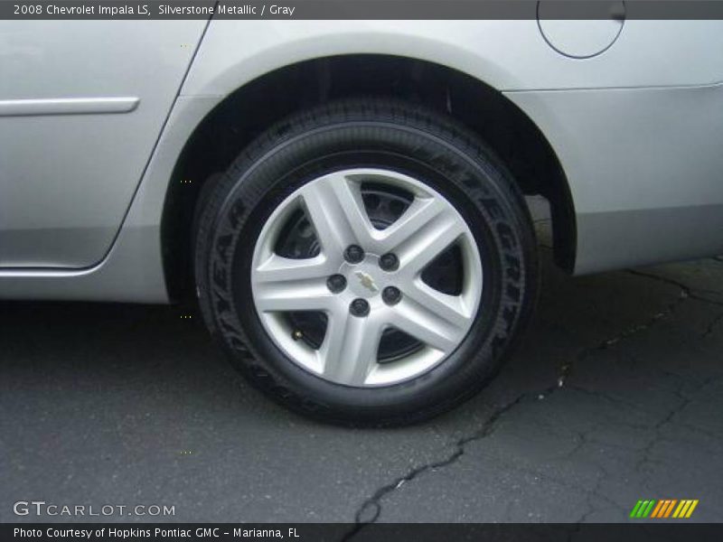 Silverstone Metallic / Gray 2008 Chevrolet Impala LS