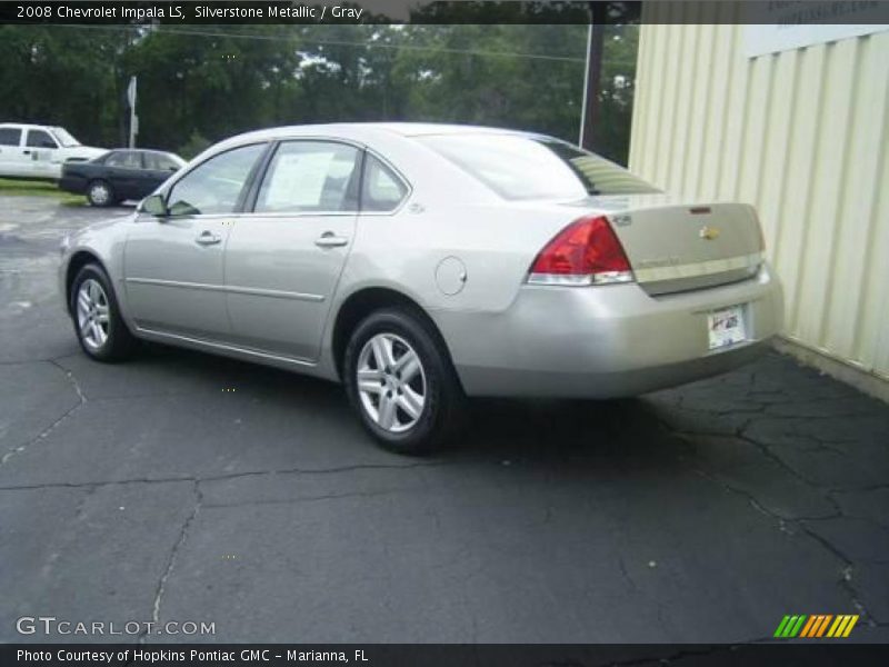 Silverstone Metallic / Gray 2008 Chevrolet Impala LS
