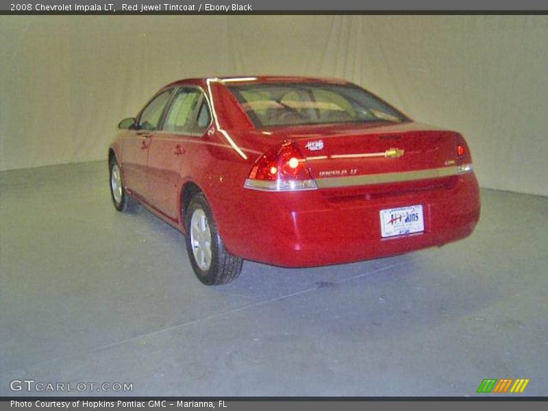 Red Jewel Tintcoat / Ebony Black 2008 Chevrolet Impala LT