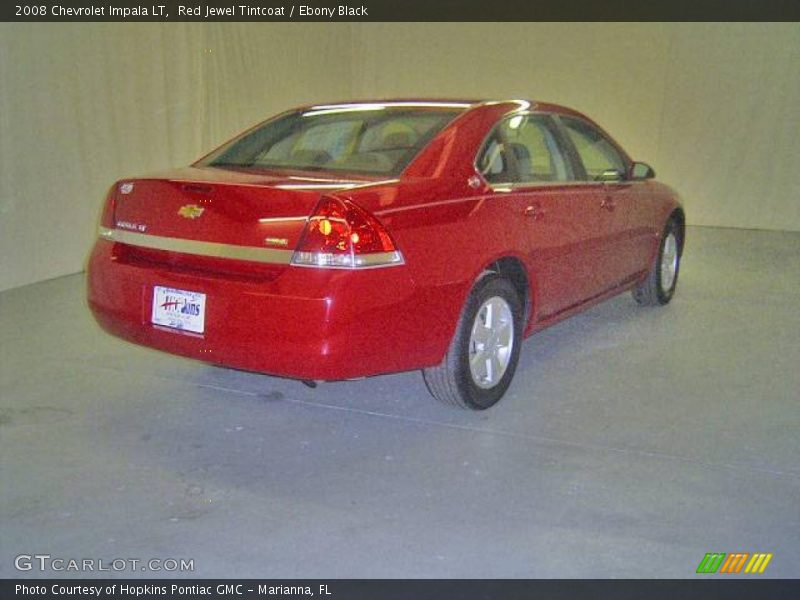 Red Jewel Tintcoat / Ebony Black 2008 Chevrolet Impala LT