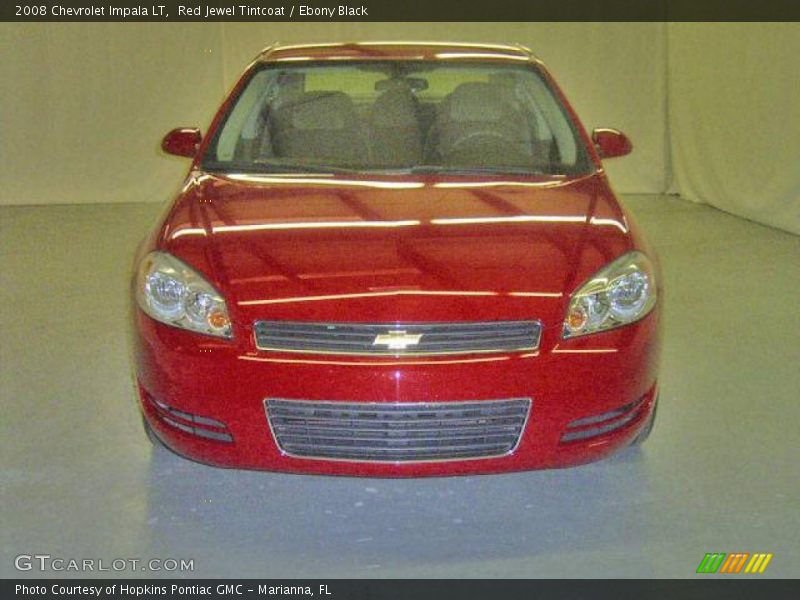Red Jewel Tintcoat / Ebony Black 2008 Chevrolet Impala LT