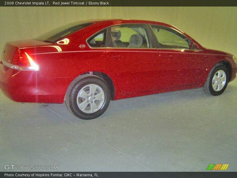 Red Jewel Tintcoat / Ebony Black 2008 Chevrolet Impala LT