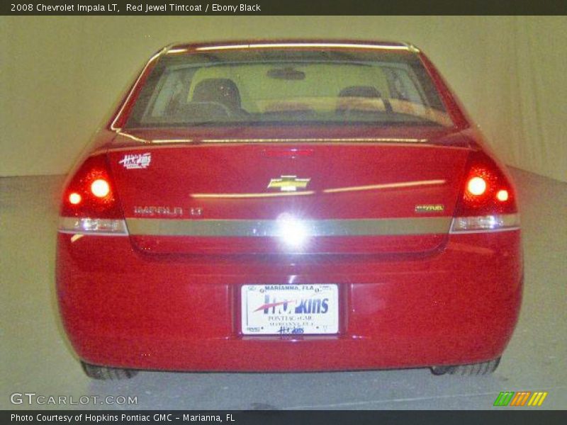Red Jewel Tintcoat / Ebony Black 2008 Chevrolet Impala LT