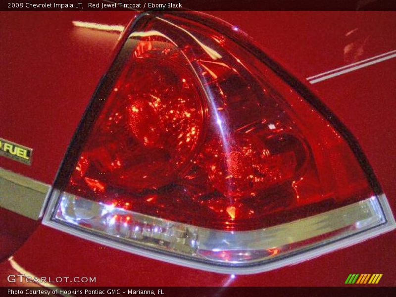 Red Jewel Tintcoat / Ebony Black 2008 Chevrolet Impala LT