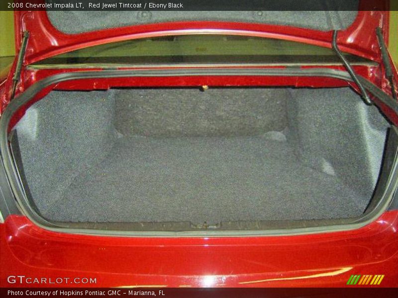 Red Jewel Tintcoat / Ebony Black 2008 Chevrolet Impala LT