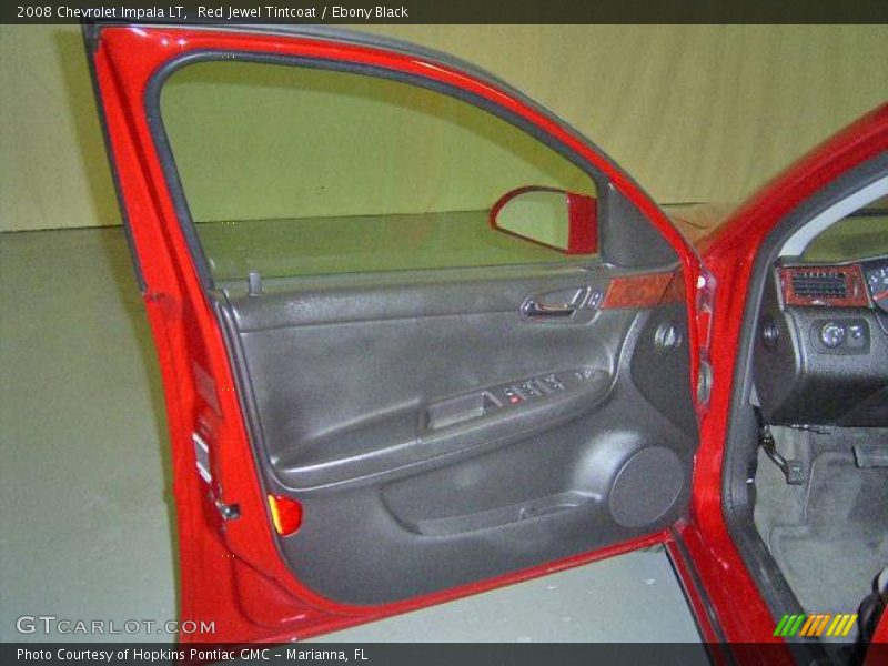 Red Jewel Tintcoat / Ebony Black 2008 Chevrolet Impala LT
