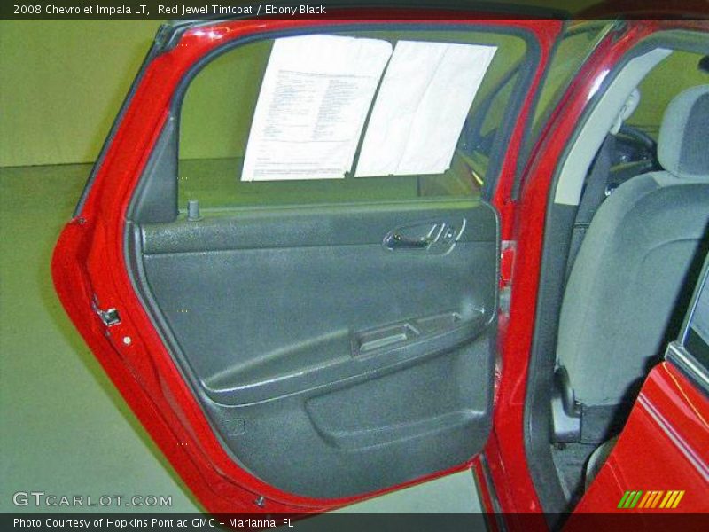 Red Jewel Tintcoat / Ebony Black 2008 Chevrolet Impala LT