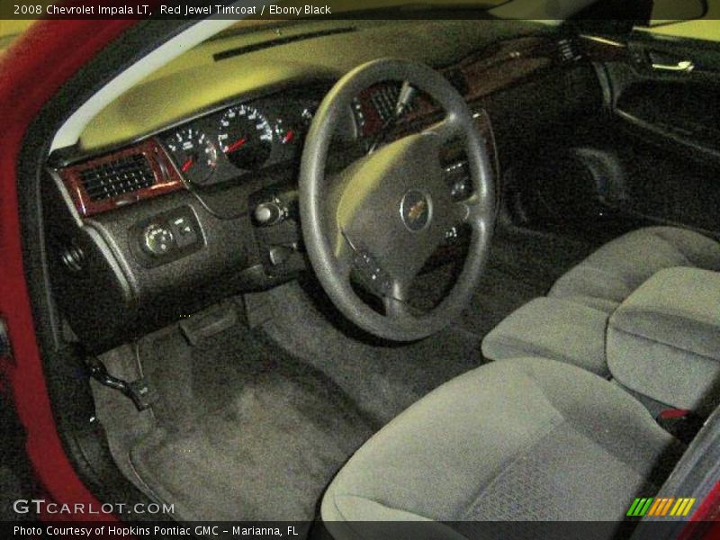 Red Jewel Tintcoat / Ebony Black 2008 Chevrolet Impala LT