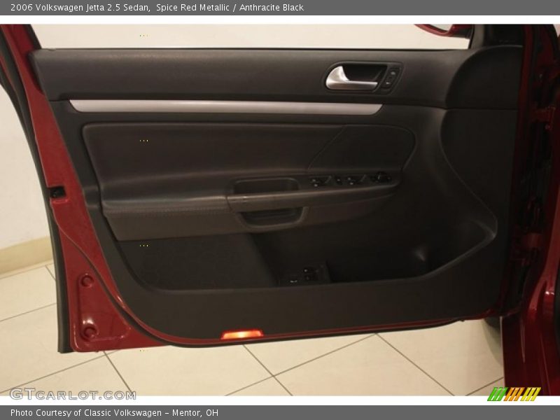 Spice Red Metallic / Anthracite Black 2006 Volkswagen Jetta 2.5 Sedan