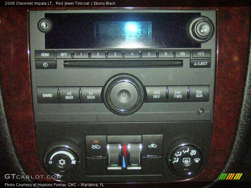 Red Jewel Tintcoat / Ebony Black 2008 Chevrolet Impala LT