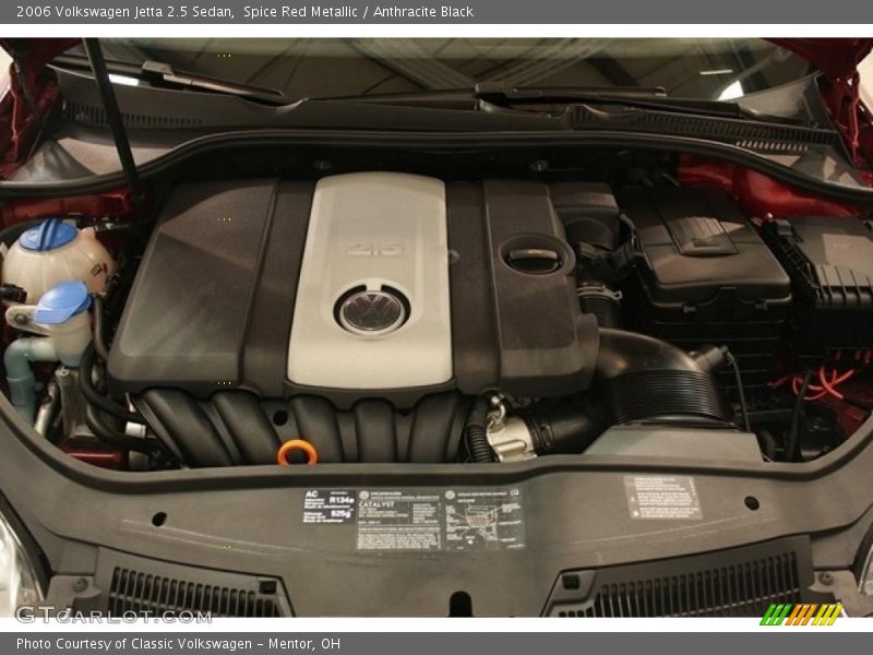 Spice Red Metallic / Anthracite Black 2006 Volkswagen Jetta 2.5 Sedan