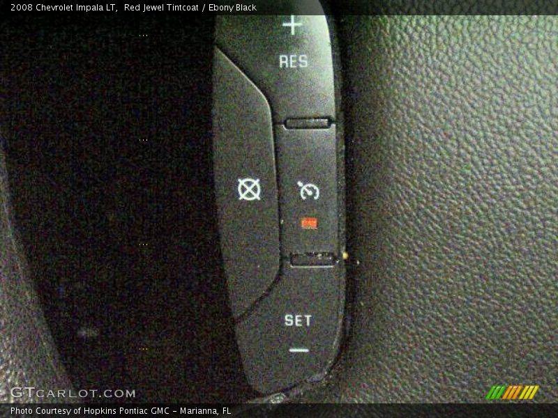Red Jewel Tintcoat / Ebony Black 2008 Chevrolet Impala LT