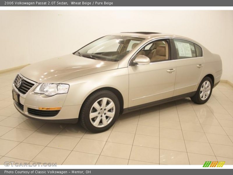 Wheat Beige / Pure Beige 2006 Volkswagen Passat 2.0T Sedan