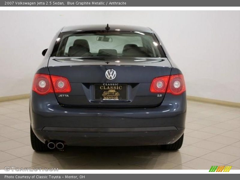 Blue Graphite Metallic / Anthracite 2007 Volkswagen Jetta 2.5 Sedan