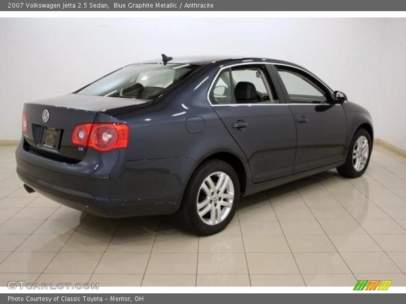 Blue Graphite Metallic / Anthracite 2007 Volkswagen Jetta 2.5 Sedan