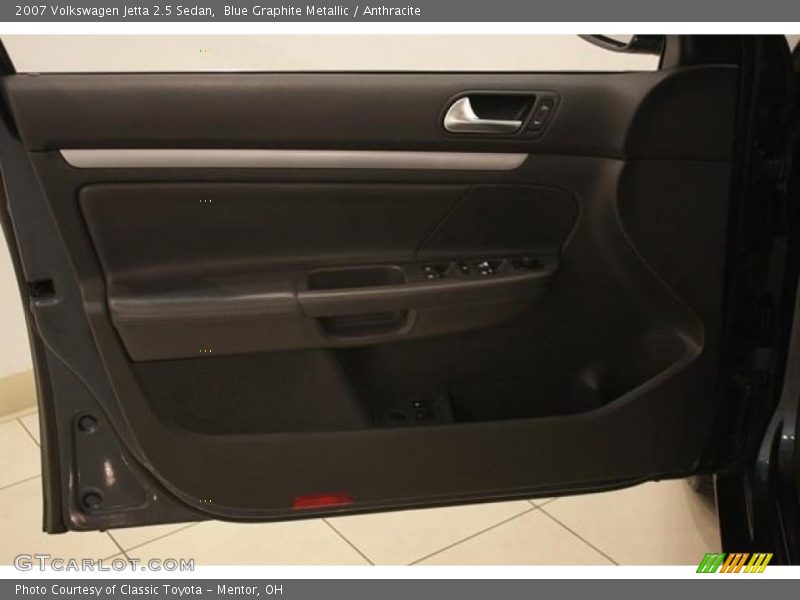 Blue Graphite Metallic / Anthracite 2007 Volkswagen Jetta 2.5 Sedan