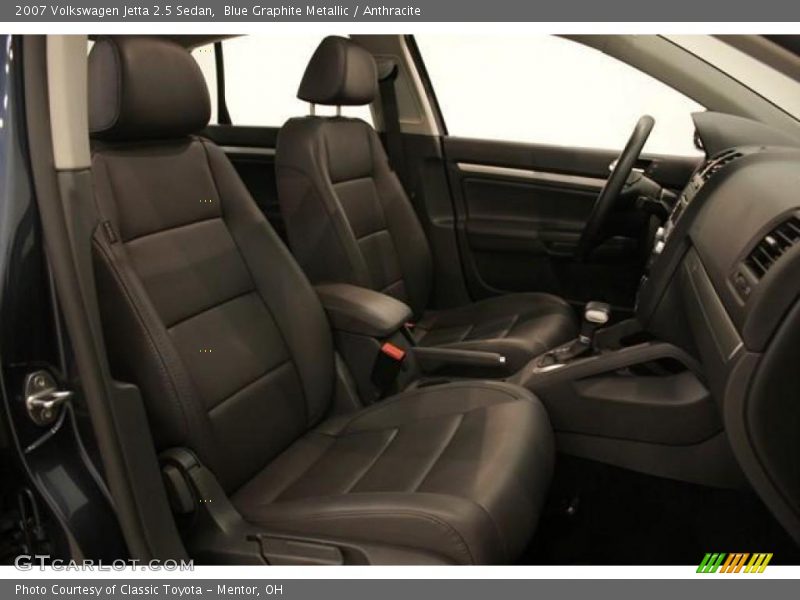 Blue Graphite Metallic / Anthracite 2007 Volkswagen Jetta 2.5 Sedan