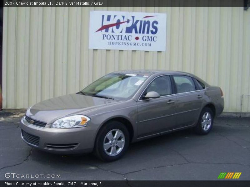 Dark Silver Metallic / Gray 2007 Chevrolet Impala LT