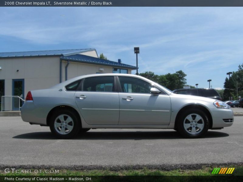 Silverstone Metallic / Ebony Black 2008 Chevrolet Impala LT