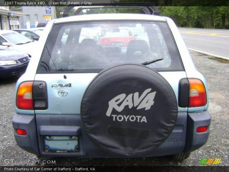 Ocean Mist Metallic / Gray 1997 Toyota RAV4 4WD