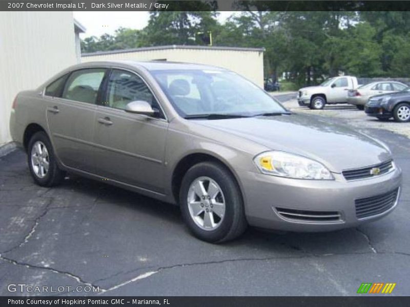 Dark Silver Metallic / Gray 2007 Chevrolet Impala LT