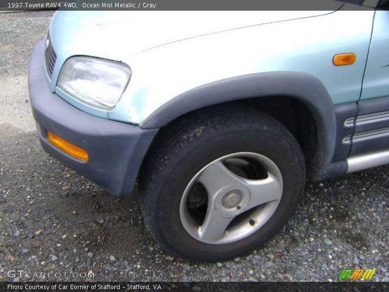 Ocean Mist Metallic / Gray 1997 Toyota RAV4 4WD