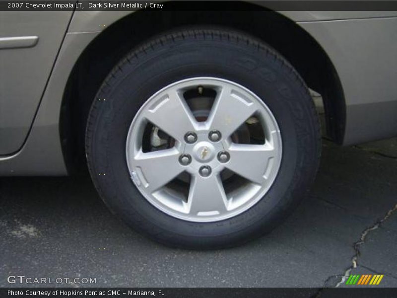 Dark Silver Metallic / Gray 2007 Chevrolet Impala LT