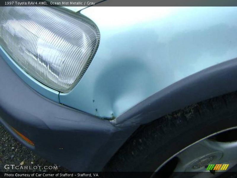 Ocean Mist Metallic / Gray 1997 Toyota RAV4 4WD
