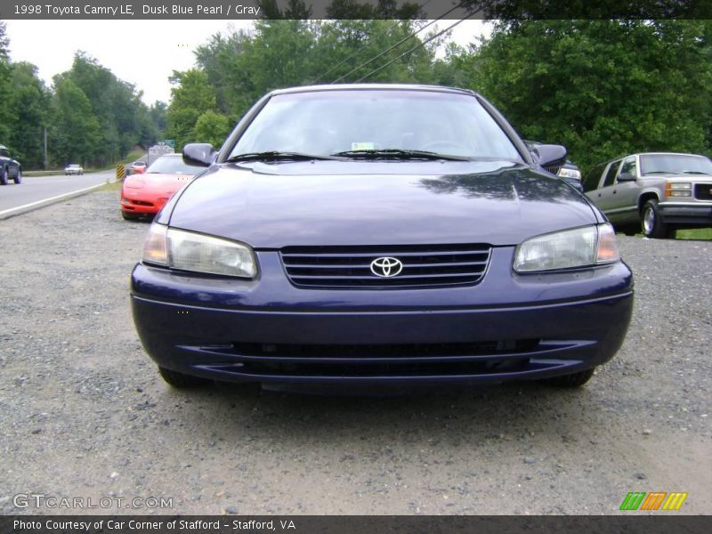 Dusk Blue Pearl / Gray 1998 Toyota Camry LE