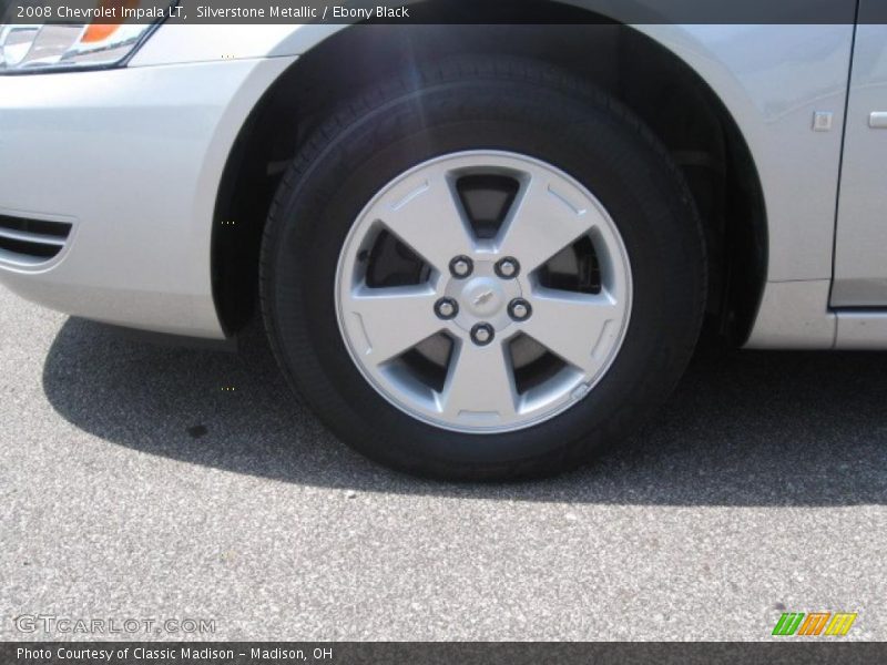 Silverstone Metallic / Ebony Black 2008 Chevrolet Impala LT