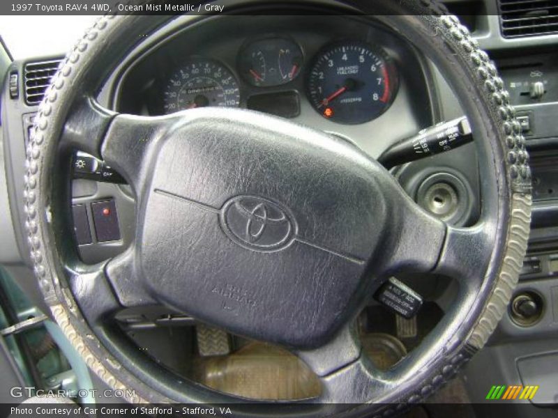 Ocean Mist Metallic / Gray 1997 Toyota RAV4 4WD