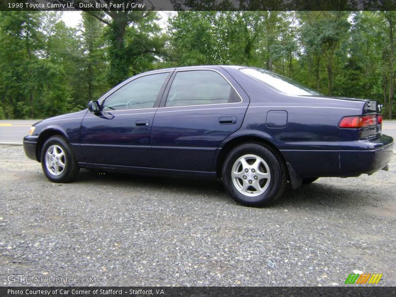 Dusk Blue Pearl / Gray 1998 Toyota Camry LE
