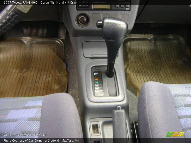 Ocean Mist Metallic / Gray 1997 Toyota RAV4 4WD