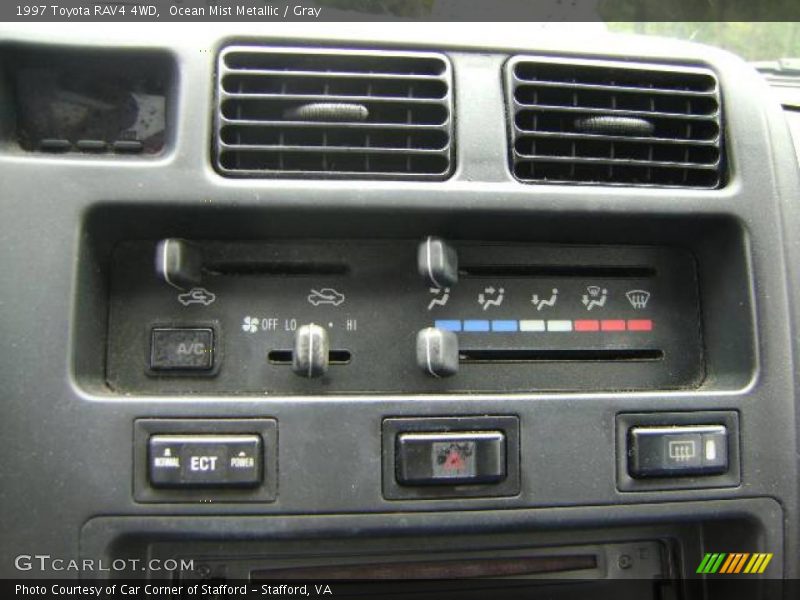 Ocean Mist Metallic / Gray 1997 Toyota RAV4 4WD