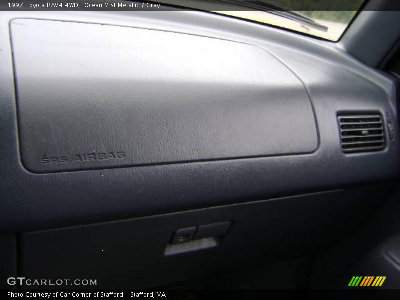 Ocean Mist Metallic / Gray 1997 Toyota RAV4 4WD