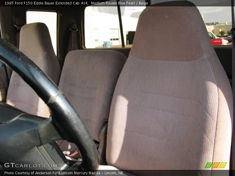Front Seat of 1995 F150 Eddie Bauer Extended Cab 4x4