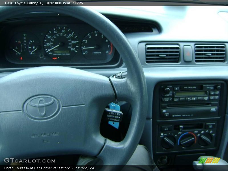 Dusk Blue Pearl / Gray 1998 Toyota Camry LE