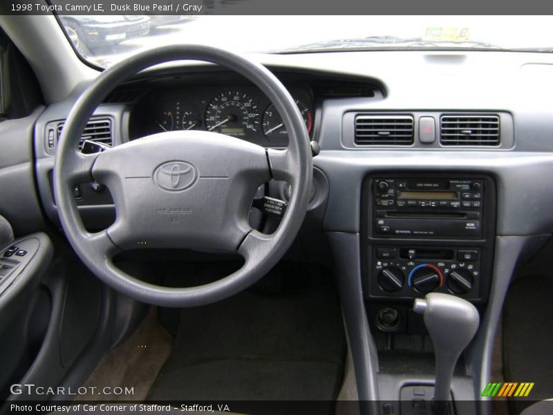 Dusk Blue Pearl / Gray 1998 Toyota Camry LE