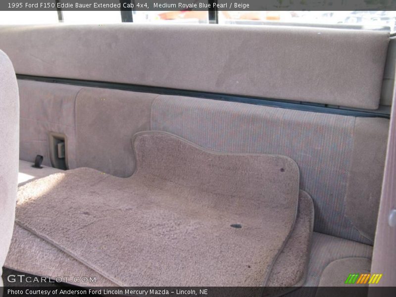 Rear Seat of 1995 F150 Eddie Bauer Extended Cab 4x4