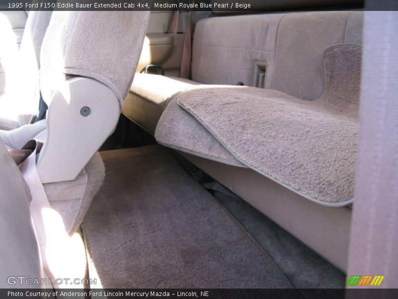 Rear Seat of 1995 F150 Eddie Bauer Extended Cab 4x4