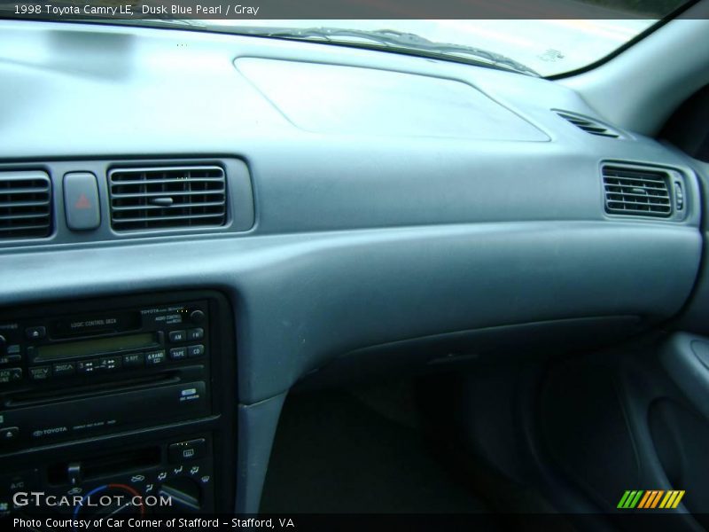 Dusk Blue Pearl / Gray 1998 Toyota Camry LE
