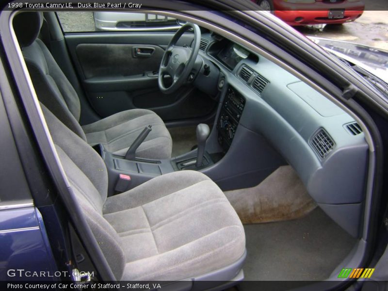 Dusk Blue Pearl / Gray 1998 Toyota Camry LE
