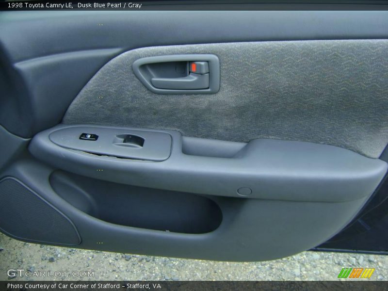 Dusk Blue Pearl / Gray 1998 Toyota Camry LE