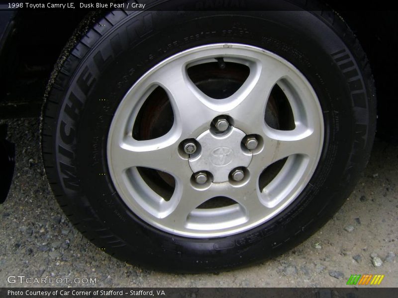 Dusk Blue Pearl / Gray 1998 Toyota Camry LE